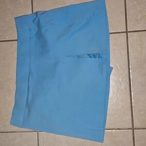 Skort. Aqua blue.